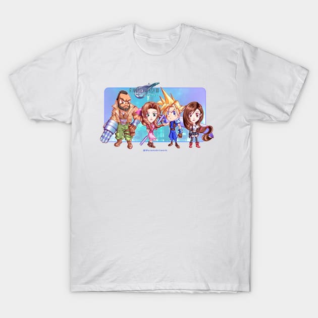 AVALANCHE ファイナルファンタジーＶＩＩ T-Shirt by MorenoArtwork